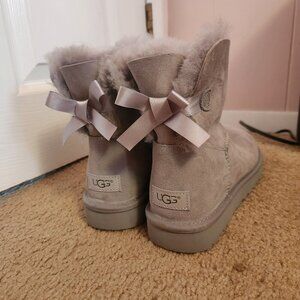 UGG Mini Bailey Bow II - light gray